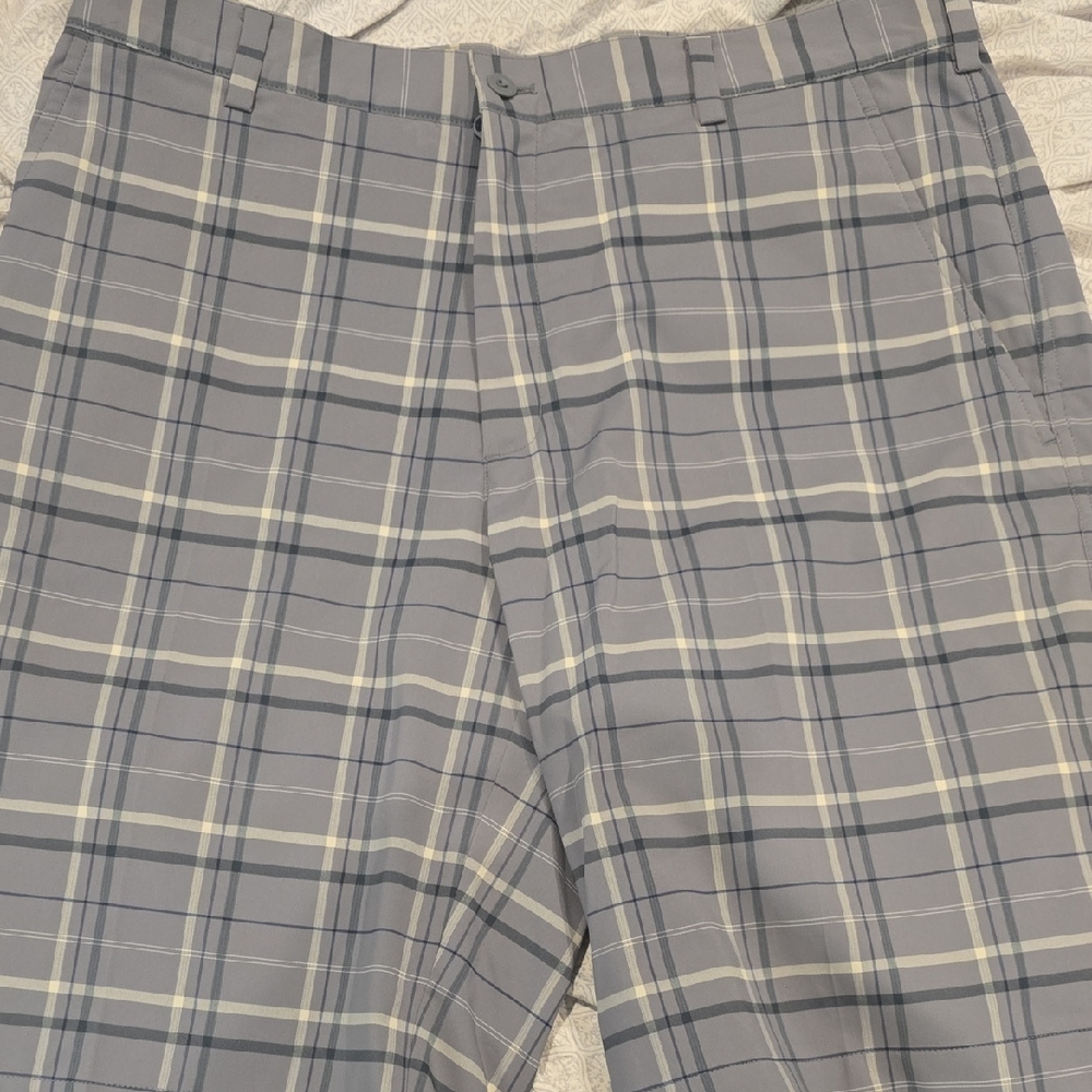 Nike Blue Plaid Golf Pants